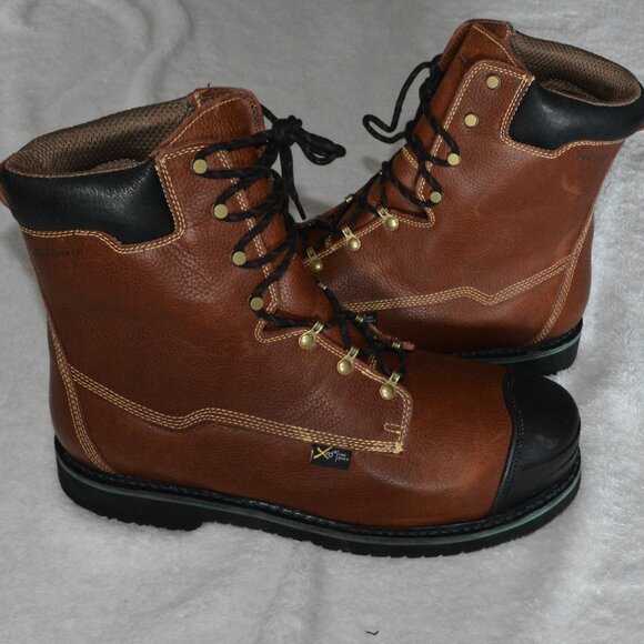 Hytest Footrest Massena High Heat Resistant Met Guard Composite Toe Men's sz 18W - Picture 5 of 8